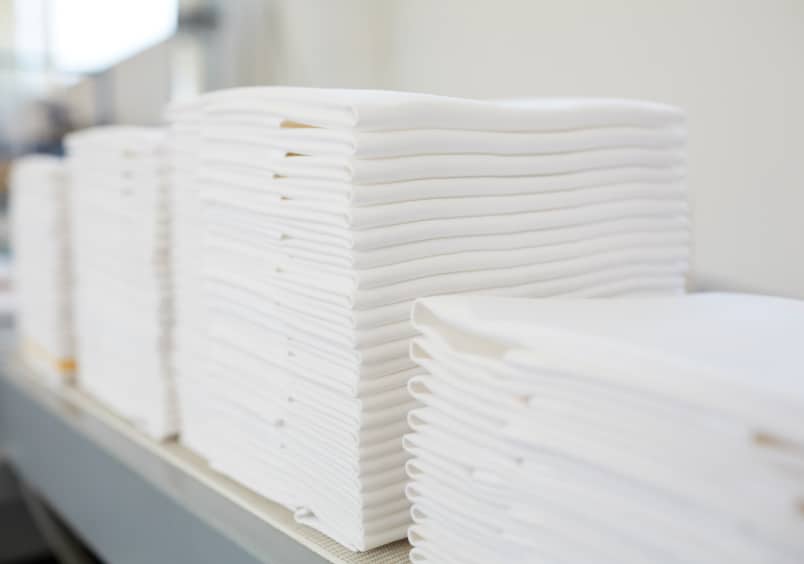 Premium White Linen Service for rental home